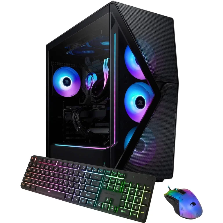 iBUYPOWER - Slate Gaming Desktop PC - AMD Ryzen 7 7800X3D- AMD