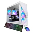 thumbnail image 1 of iBUYPOWER Slate Gaming PC Desktop Computer Intel Core Ultra 5 225F CPU, INTEL Arc B570 10GB GPU, 16GB DDR5 5200MHz RAM, 1TB NVMe SSD, Windows 11 Home, Gamer Keyboard and Mouse - SWI5I5701, 1 of 6