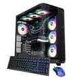 thumbnail image 1 of iBUYPOWER Trace Gaming PC Desktop Computer AMD Ryzen 7 9800X3D CPU, AMD Radeon RX 9070XT 16GB GPU, 32GB DDR5 5200MHz RAM, 2TB NVMe SSD, Windows 11 Home, Gamer Keyboard and Mouse - TBA7R97XT01, 1 of 15