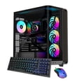 thumbnail image 1 of iBUYPOWER Trace Gaming PC Desktop Computer AMD Ryzen 7 9800X3D CPU, AMD Radeon RX 9070XT 16GB GPU, 32GB DDR5 5200MHz RAM, 2TB NVMe SSD, Windows 11 Home, Gamer Keyboard and Mouse - TBA7R97XT01, 1 of 1