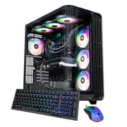 iBUYPOWER Trace Gaming PC Desktop Computer AMD Ryzen 7 9800X3D CPU, NVIDIA GeForce RTX 5070Ti 16GB GPU, 32GB DDR5 5200MHz RAM, 2TB NVMe SSD, Windows 11 Home, Gamer Keyboard and Mouse - TBA7N57T01