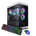 thumbnail image 1 of iBUYPOWER Y40 Gaming PC Desktop, AMD Ryzen 9 9900X, AMD RX 9070XT 16GB, 32GB DDR5 RAM, 1TB NVMe SSD, Y40WA9R97XT01, 1 of 7