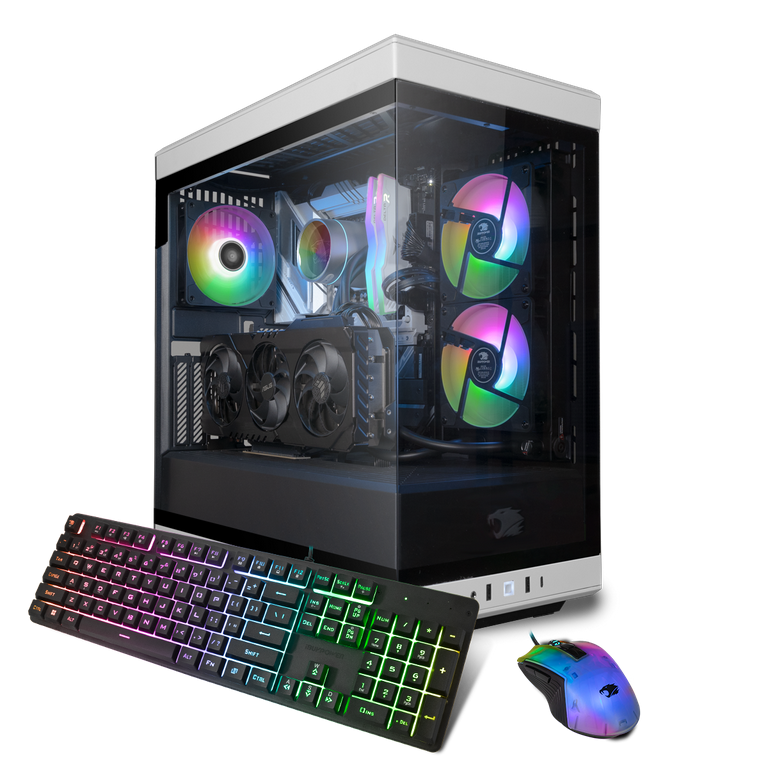 iBUYPOWER Y40 PRO Gaming PC - Intel i7 14700F, NVIDIA RTX 4070