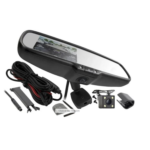 iBeam TE-360M45 Universal 360 degree Dashcam/Rearview Mirror - Kit
