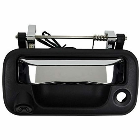 iBEAM - Tailgate Handle Back-Up Camera - Black/Chrome