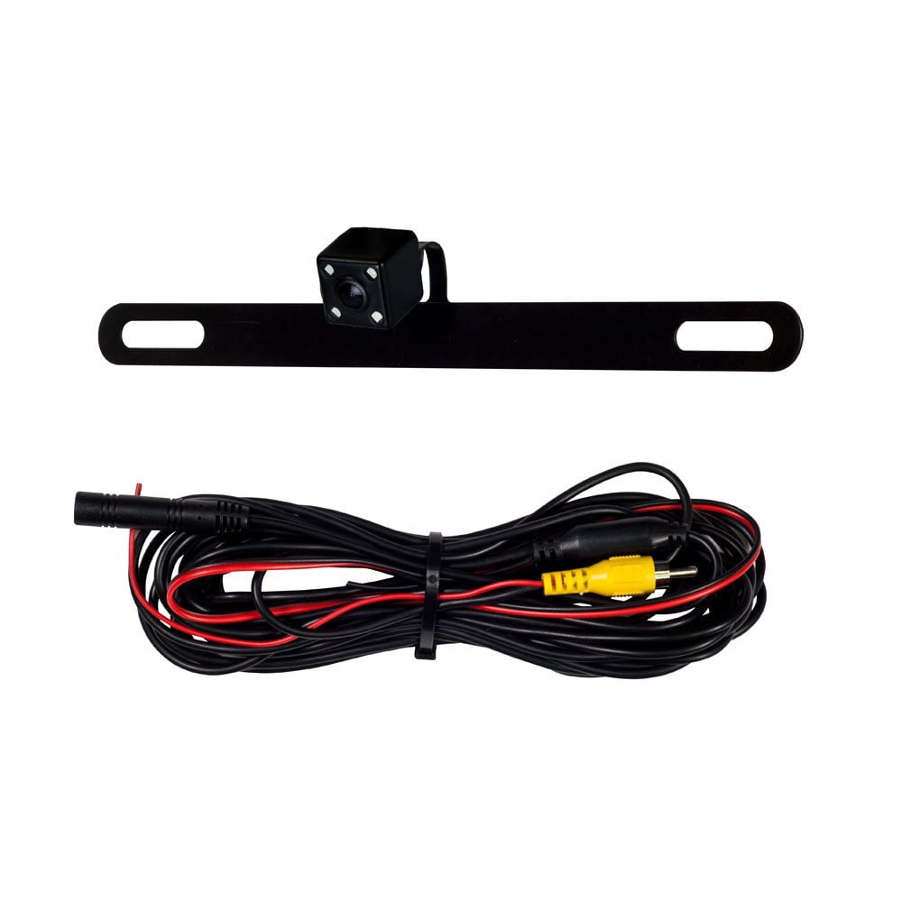 iBeam USA TE-BPCIR Behind License Plate Camera C49 - Walmart.com
