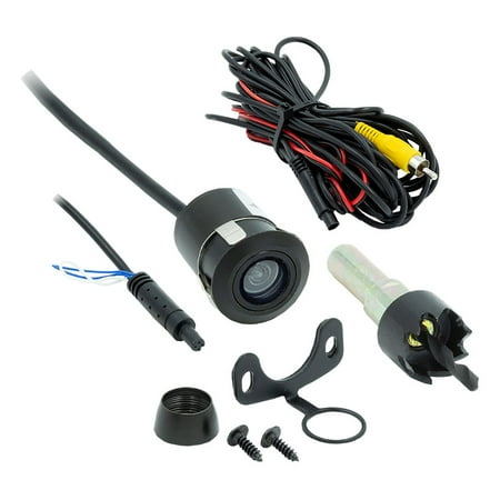 Metra - Install Bay Bullet Camera for Most Vehicles - Black