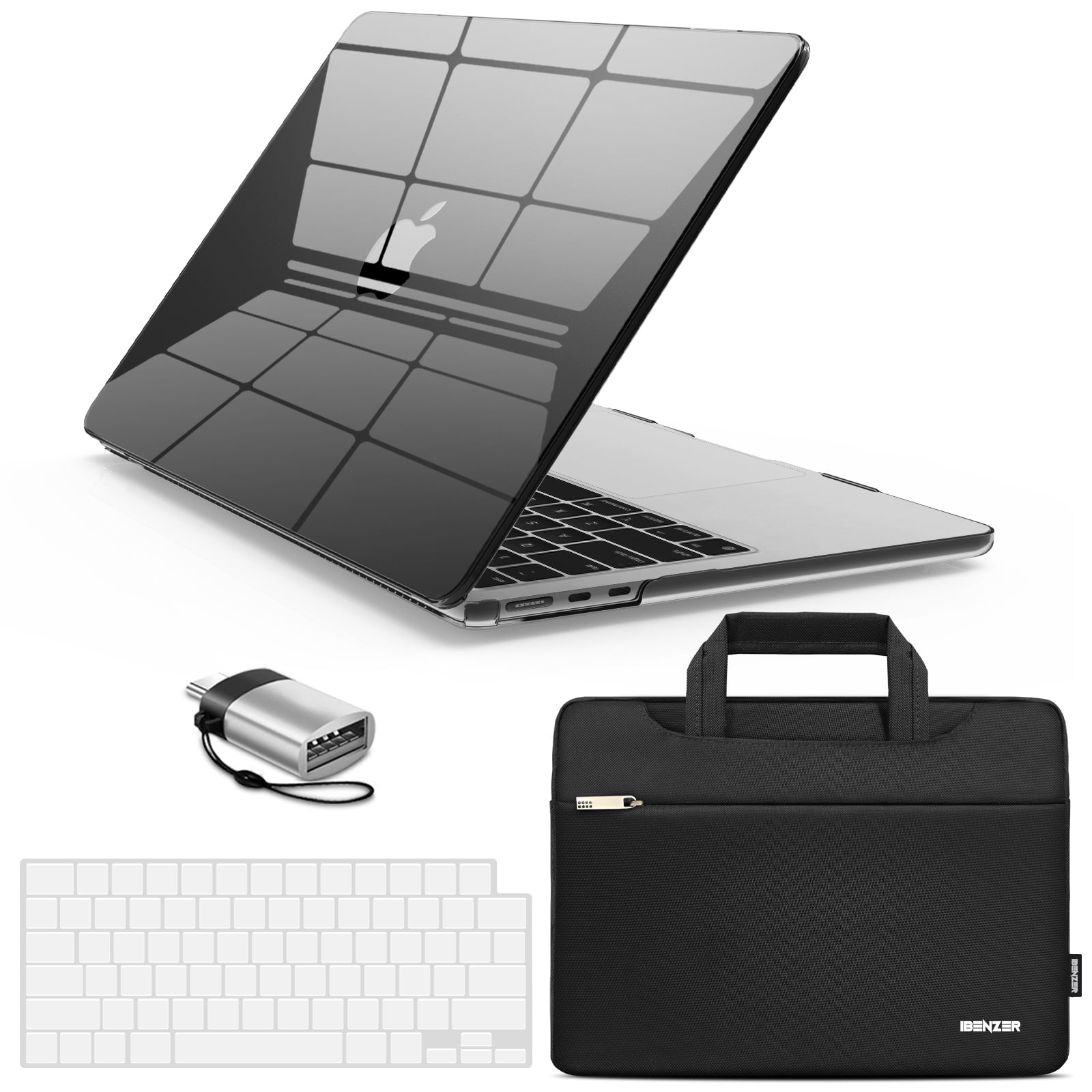 iBenzer Case for 2024 2023 2022 MacBook Air M2 13 inch Model A2681