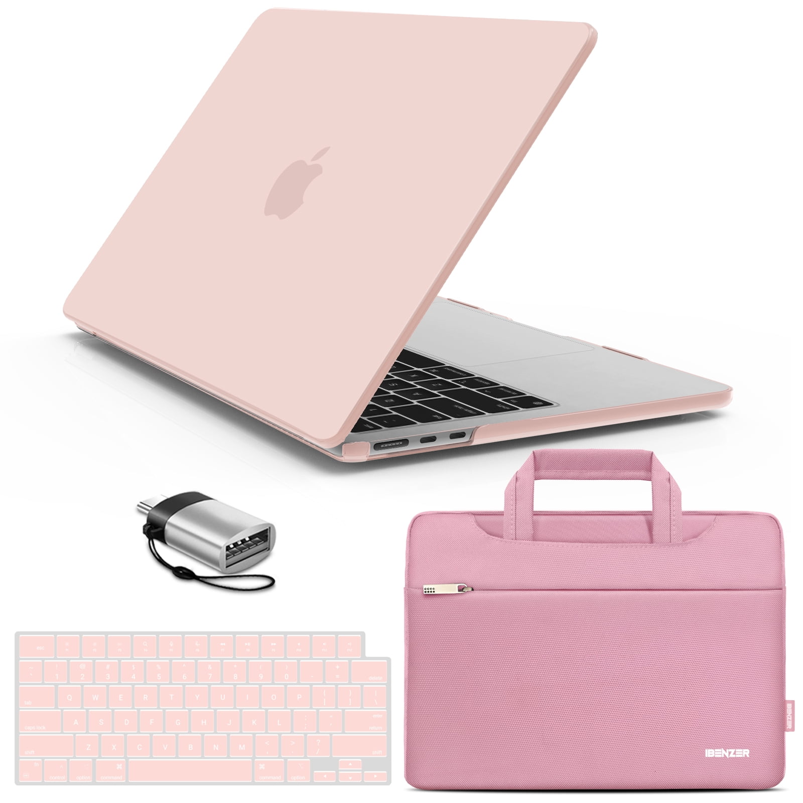 iBenzer Case for 2024 2023 2022 MacBook Air M2 13 inch Model A2681