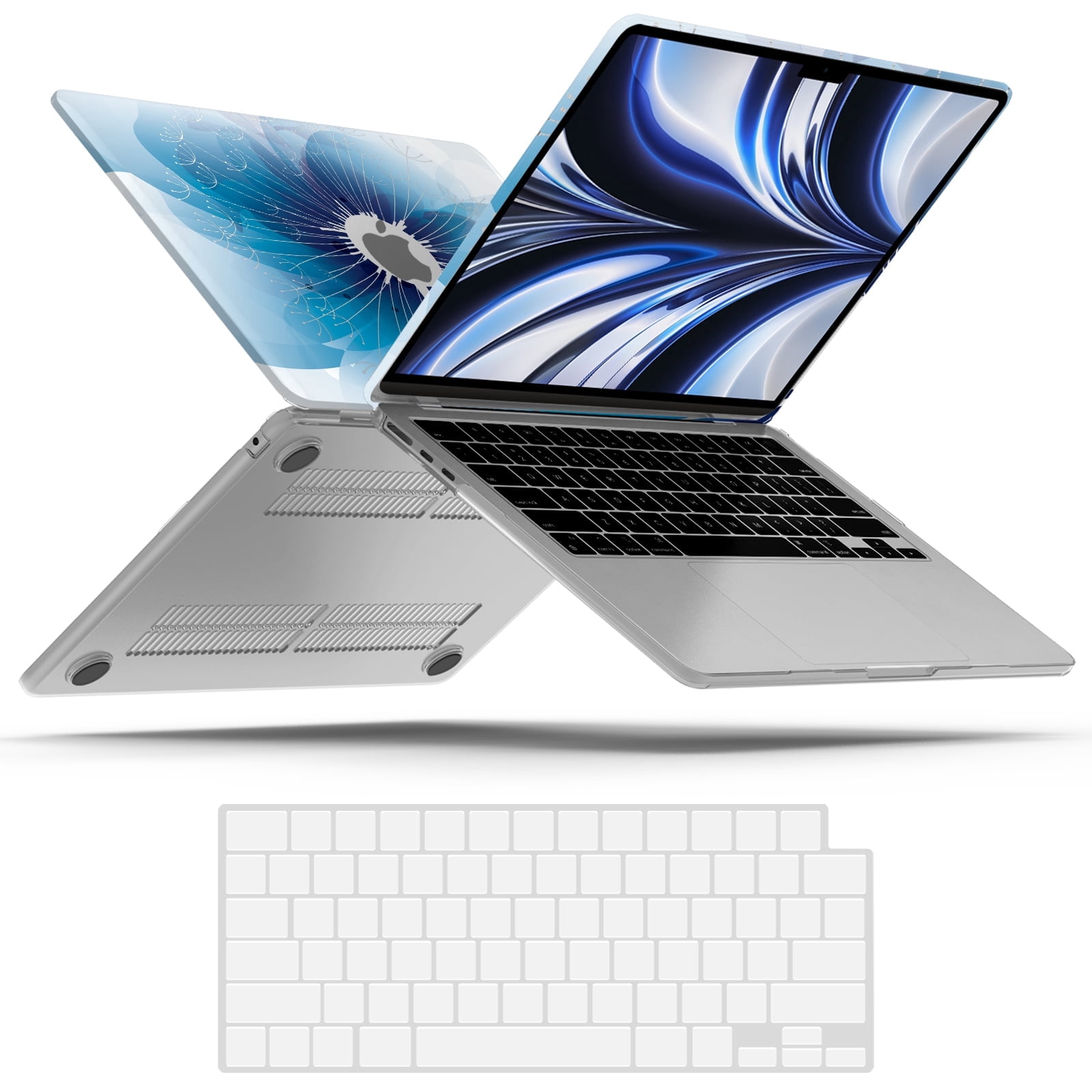iBenzer Protective Case for 2024-2022 MacBook Air 13 inch, M3