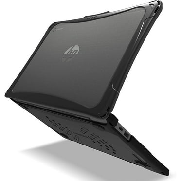iBenzer Hexpact Case for HP G9 G8 EE Chromebook 11" (2021/2020), Heavy Duty Case for 11" HP G9 G8 EE Chromebook, Protective Cover with Screen Lock for K-12 Students, Black, W-HP-G8-BK