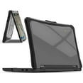 thumbnail image 1 of iBenzer Hexpact Case for Lenovo 300e/300w/500e/500w Gen 3 Chromebook 2-in-1 11", Heavy Duty Case for K-12 Students, Protective Case with Screen Lock, BK, W-LNV300E3-BK, 1 of 8