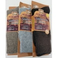 thumbnail image 1 of iBerryNY Men Merino Lamb Wool Socks Thermal Winter Warm Boot Crew, 3 Pairs, 1 of 3