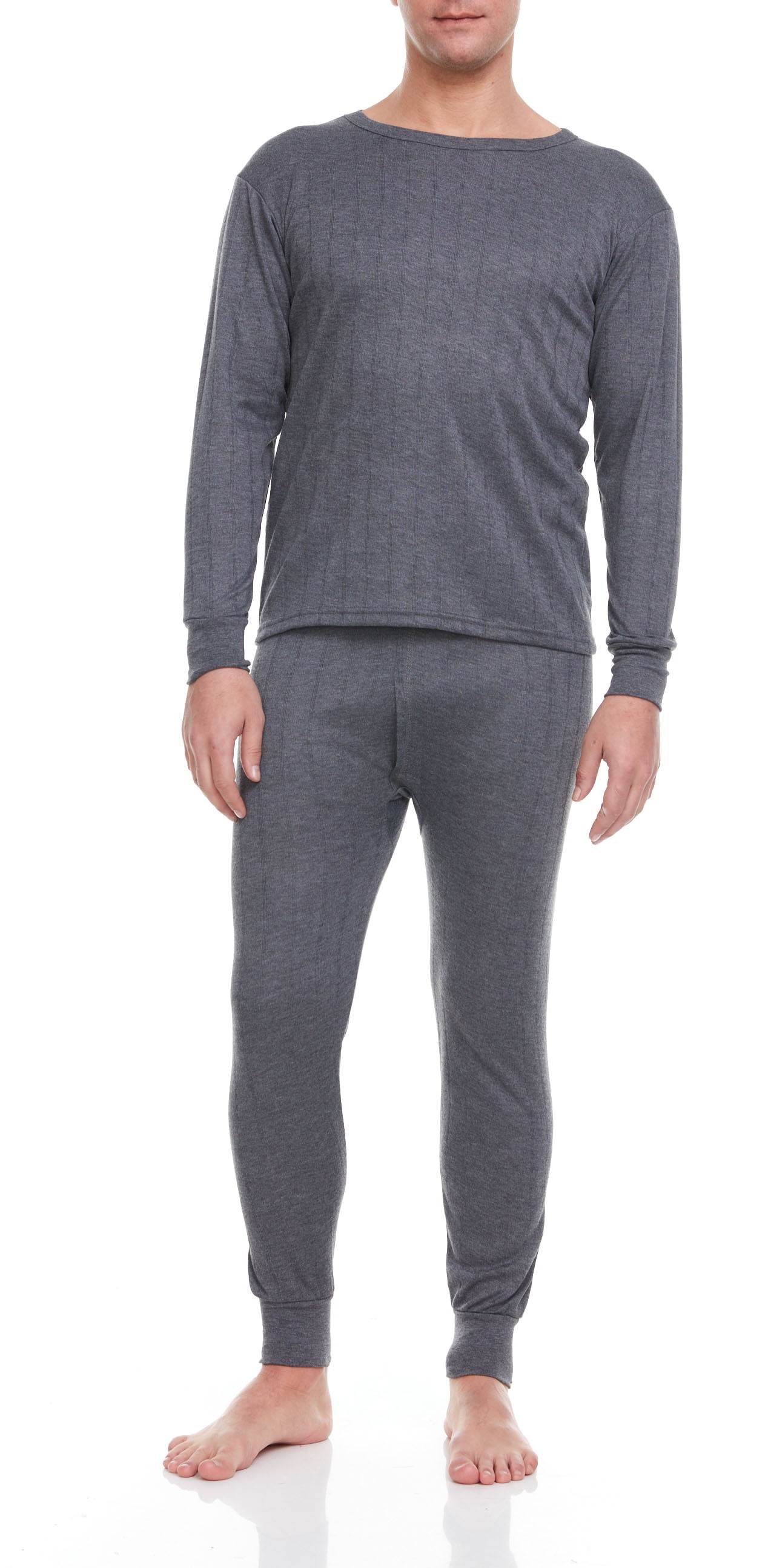 Ensemble Sous-vêtements Thermiques Homme - Haut Manches Longues & Pantalon Léger Chaud Pour Ski, Randonnée, Hiver