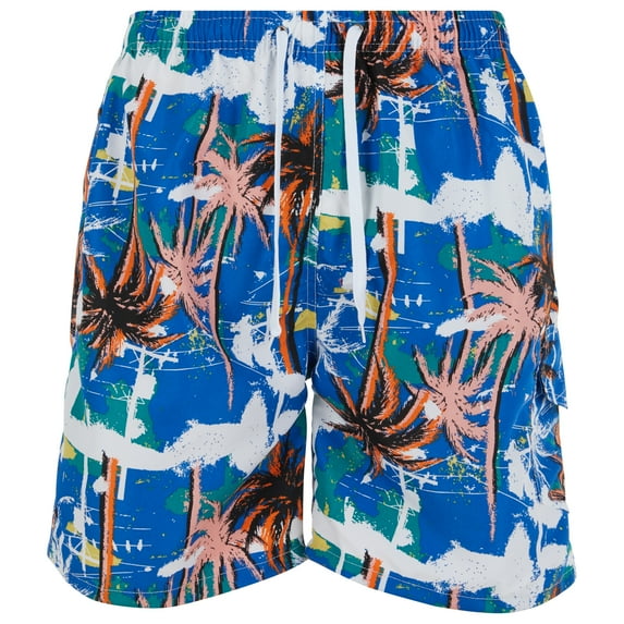 iBerryNY Mens Swimming Trunks, Beach Shorts, Swim Suit Cargo Pocket