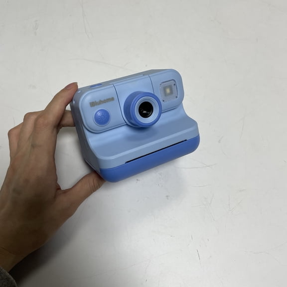 iBiuhome Mini Instant Print Camera Portable Digital Camera with Built-in Printer, Easy Operation, Lightweight & Fun Photography Device