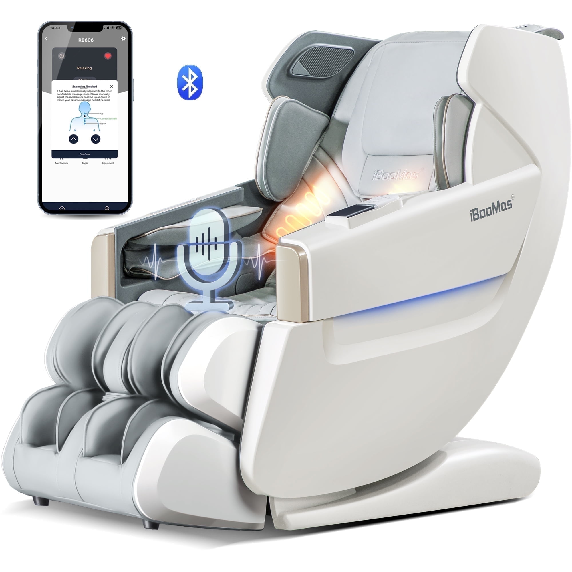 iBooMas 2024 Deep Tissue Back Massager, 4D Full Bo