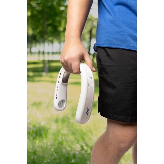 -iC Wearable Neck Fan Hands-Free Personal Cooling Device with 3 Speeds Lightweight, USB Rechargeable & Whisper-Quiet Stay Cool Anywhere, Anytime