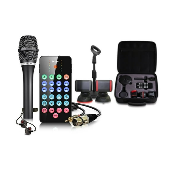 iCON LivePod Plus Streaming Bundle with C1 Microphone