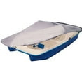 thumbnail image 1 of iCOVER Pedal Boat Cover, Fits 3 or 5 Person Pedal Boat Water Proof Heavy Duty Boat Cover (Gray), 1 of 2