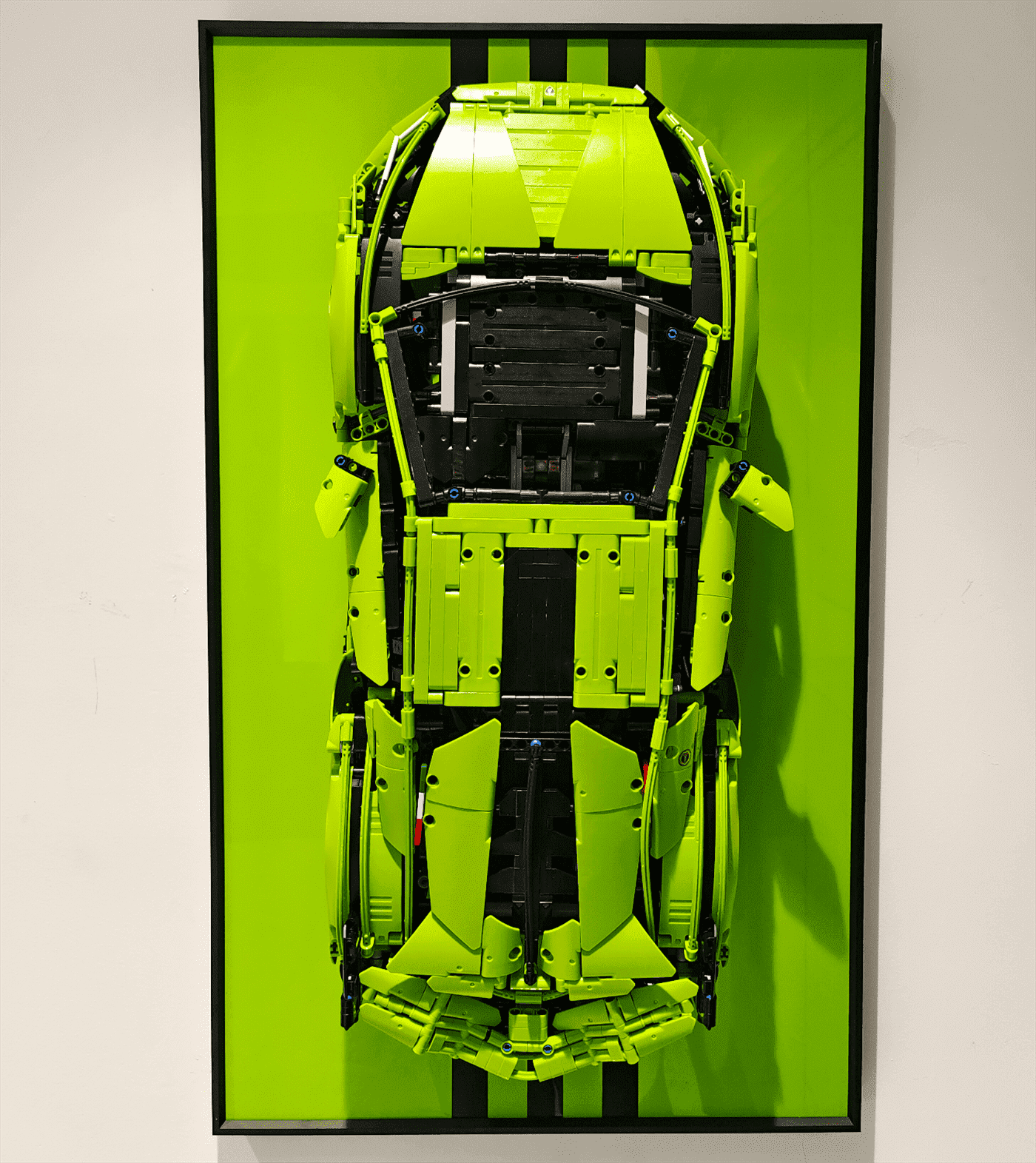 iCUANUTY Display Wallboard for Lego Technic 42115 Lamborghini Sián