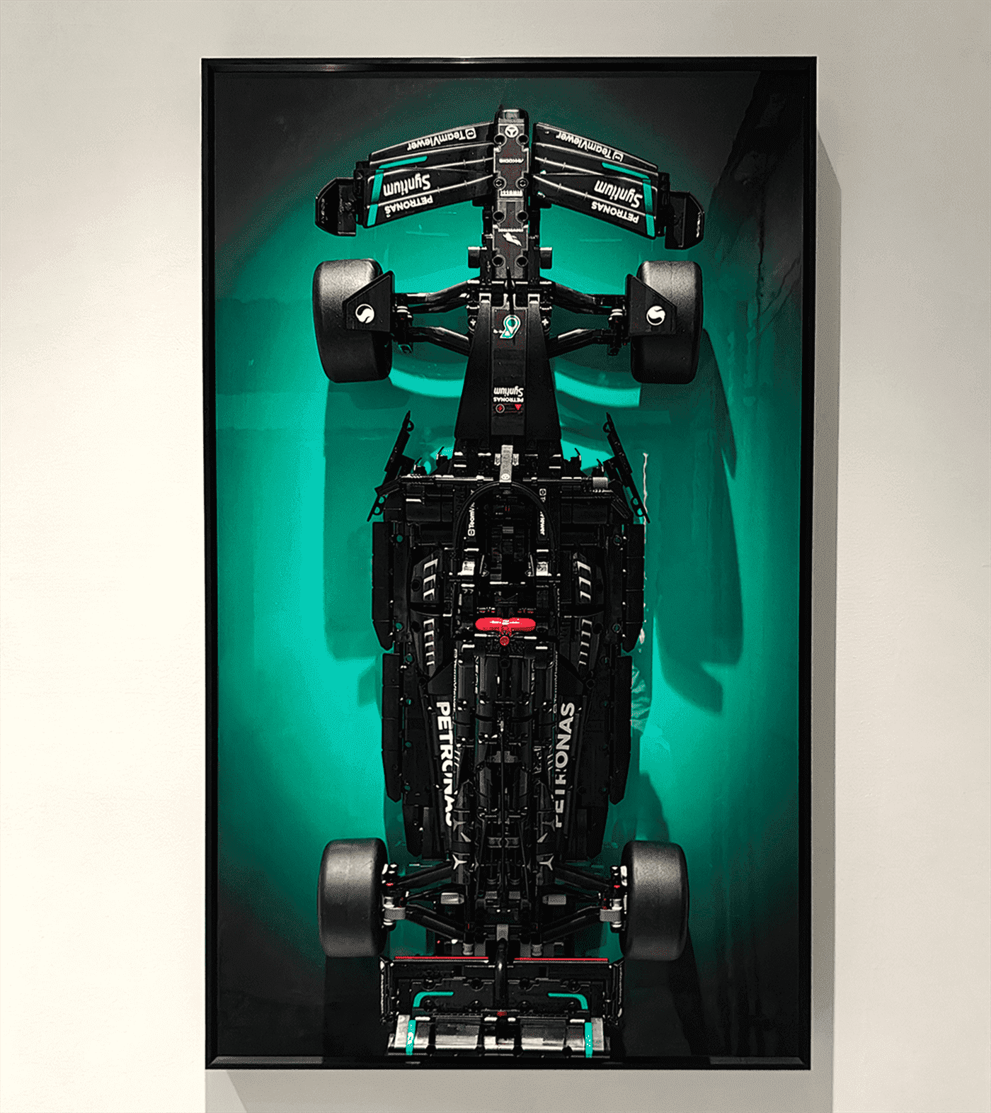 F1 The Movie Display Wallboard For Lego Technic McLaren Formula 1
