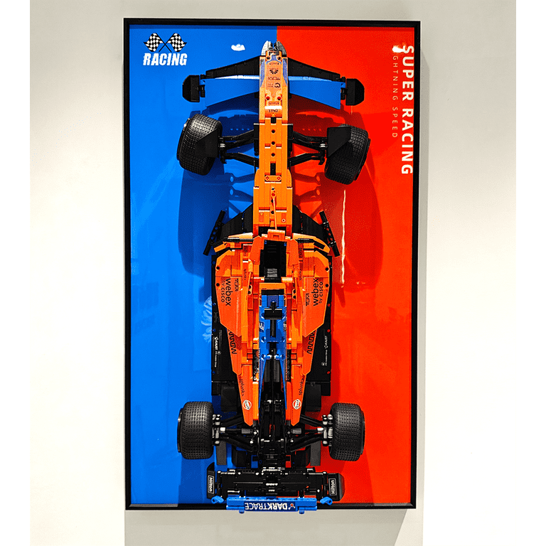 F1 The Movie Display Wallboard For Lego Technic McLaren Formula 1