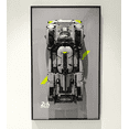 thumbnail image 1 of iCUANUTY Display Wallboard for Lego Technic Peugeot 9X8 24H Le Mans Hypercar 42156, Adult Collectibles Car Wall Mount for Building Blocks frame, Gifts for Lego Lovers (Only Display Wallboard), 1 of 6