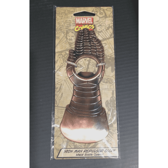 iCUP INC Marvel Comics: Iron Man: Repulsor Glove Metal Bottle Opener NEW
