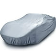 thumbnail image 1 of iCarCover [Custom-Fit] All Weather Waterproof Automobiles Indoor Outdoor Snow Rain Dust Hail Protection Full Auto Vehicle Durable Exterior Car Cover for Hatchback Coupe Sedan - Up to (155"), 1 of 7