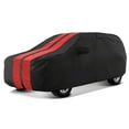 thumbnail image 1 of iCarCover Waterproof Custom Fit Premium Car Cover for 2014-2023 Jeep Cherokee (Black / Red), 1 of 8