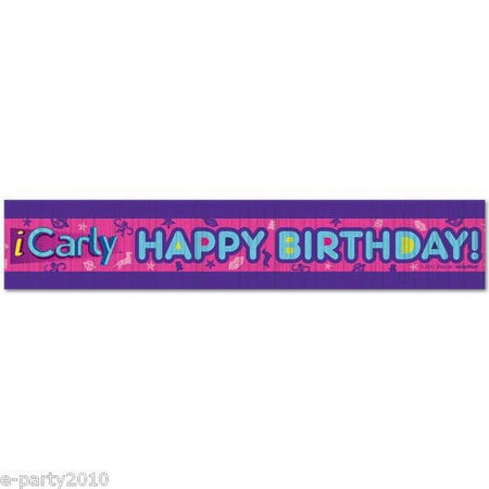 iCarly Crepe Paper Streamer (1ct)
