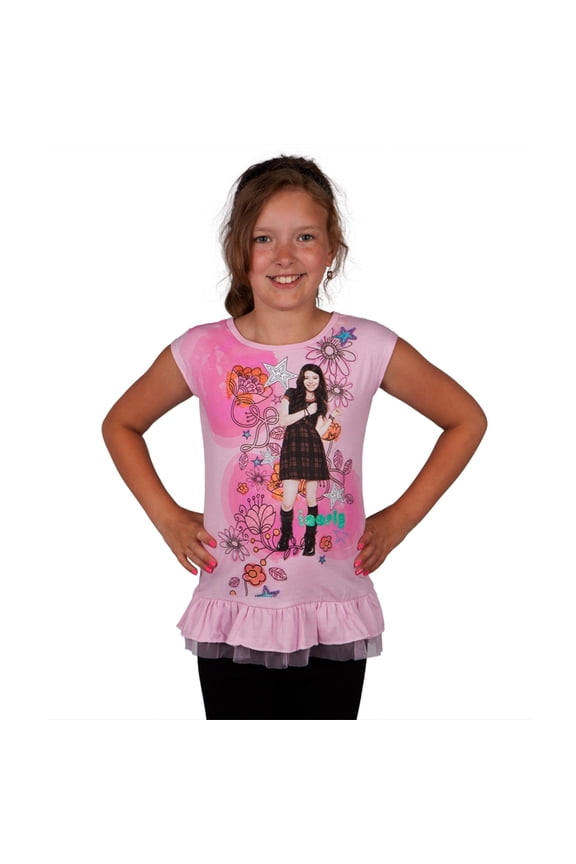 - Glitter Floral Carly Girls Juvy Dress - Juvy 4