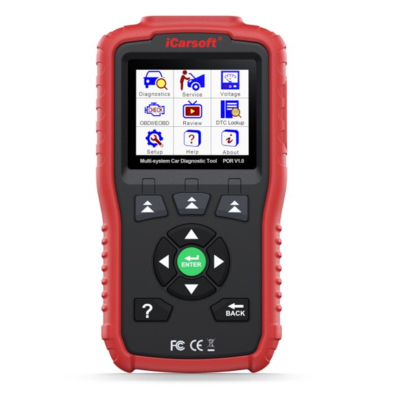 ICARSOFT POR V1.0 for Porsche/Cayenne+OBD+Oil Reset, Red (POR-V1.0-RED)