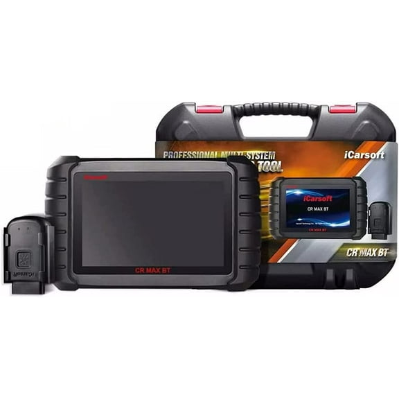 iCarsoft CR Max BT Wireless Scan Tool, OBD2 Diagnostic Touchscreen Scanner, 4-in-1 Live Graphing