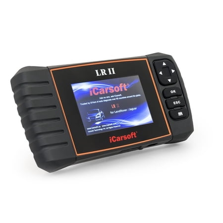 iCarsoft LR II Land Rover/Jaguar Obd Scanner Tool Multi Systems Abs Srs