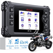iCarsoft MT V6 Motorcycle Diagnostic Tool for BMW   Full System Scanner with 197 Actuation Tests, 115 Reset Services, ABS Bleeding, AutoVIN, Battery Test, OBD2 Code Reader for BMW Motorcycles & BMW
