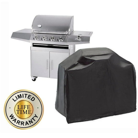 iClover Durable Thick Heavy Duty BBQ Grill Cover Waterproof Dustproof UV Protection Gas Barbeque Grill Cover (57''x24''x46'')