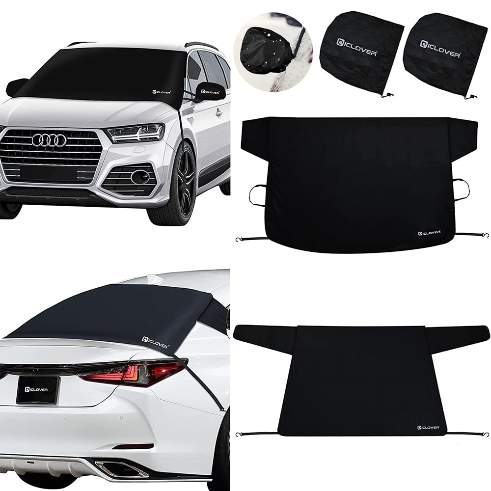 Dropship Car Windshield Snow Cover Windproof Magnetic Car Windscreen Cover  Frost Ice Protection With Side Mirror Protector 5 Magnets For Most Vehicles  to Sell Online at a Lower Price