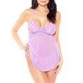thumbnail image 1 of iCollection Womens Jelena Babydoll Set Style-8180, 1 of 2