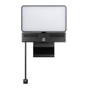 iContact Camera 4K HD Pro Webcam with Light Panel, Retractable Arm for Natural Eye Contact, USB-C, for Mac and PC