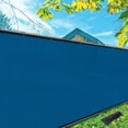 thumbnail image 1 of iCover 8x50ft Privacy Screen Fence, Garden Windscreen Mesh Shade Sail Net Barrier, Reinforced Bindings and Brass Grommets Cable Zip Ties Included,Royal Blue, 1 of 5
