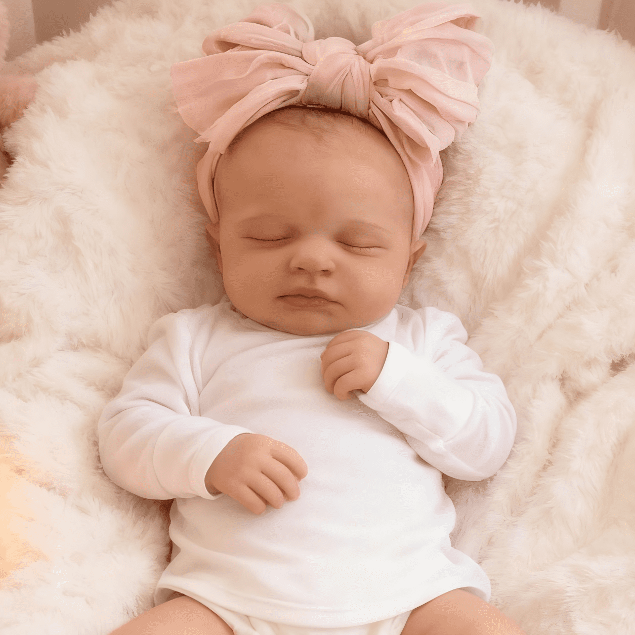 iCradle Lifelike Reborn Baby Dolls 19 inches 46 cm Realistic Sleeping Adorable Newborn Baby Dolls Girls Boys  Real Life Doll Gift for Kids Age 3+
