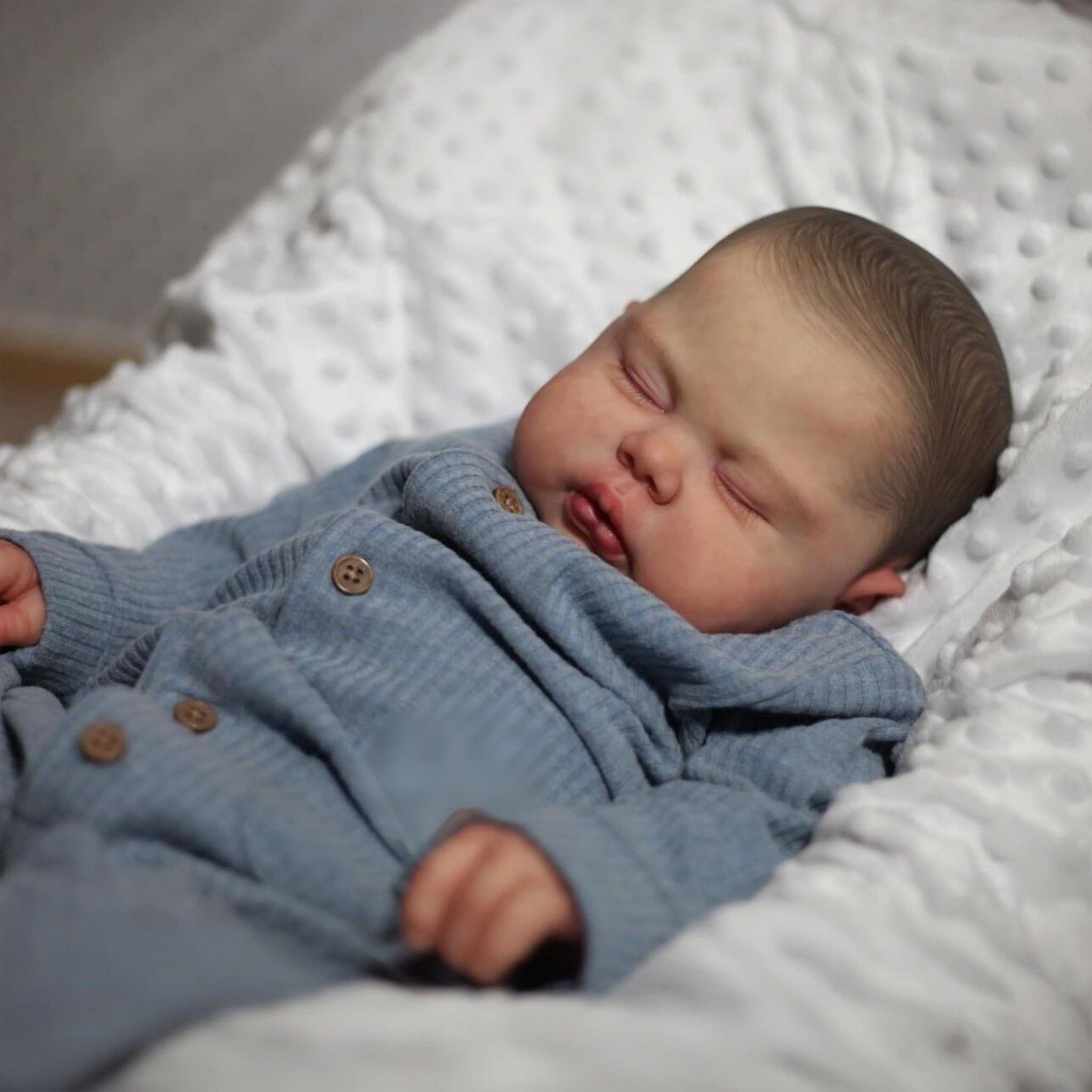 iCradle Lifelike Reborn Baby Dolls 24 inch 58 cm Handmade Realistic Soft Cloth Body Newborn Baby Dolls With Clothes Accessories Kids Age 3+