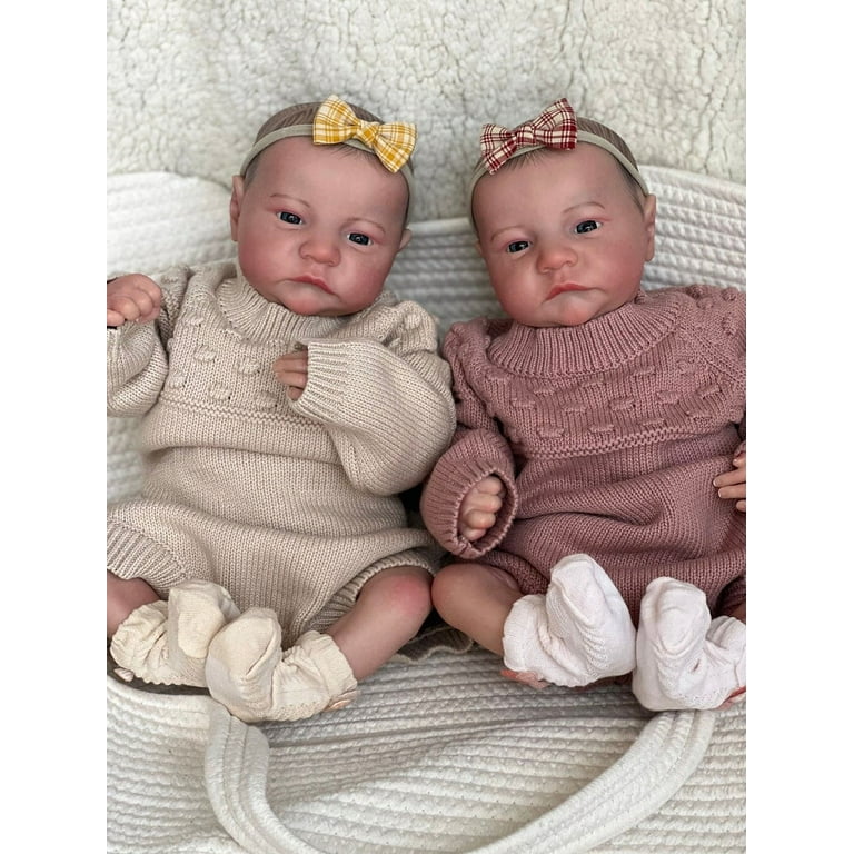 iCradle Reborn Baby Dolls 19 Inch Adorable Realistic Newborn Baby