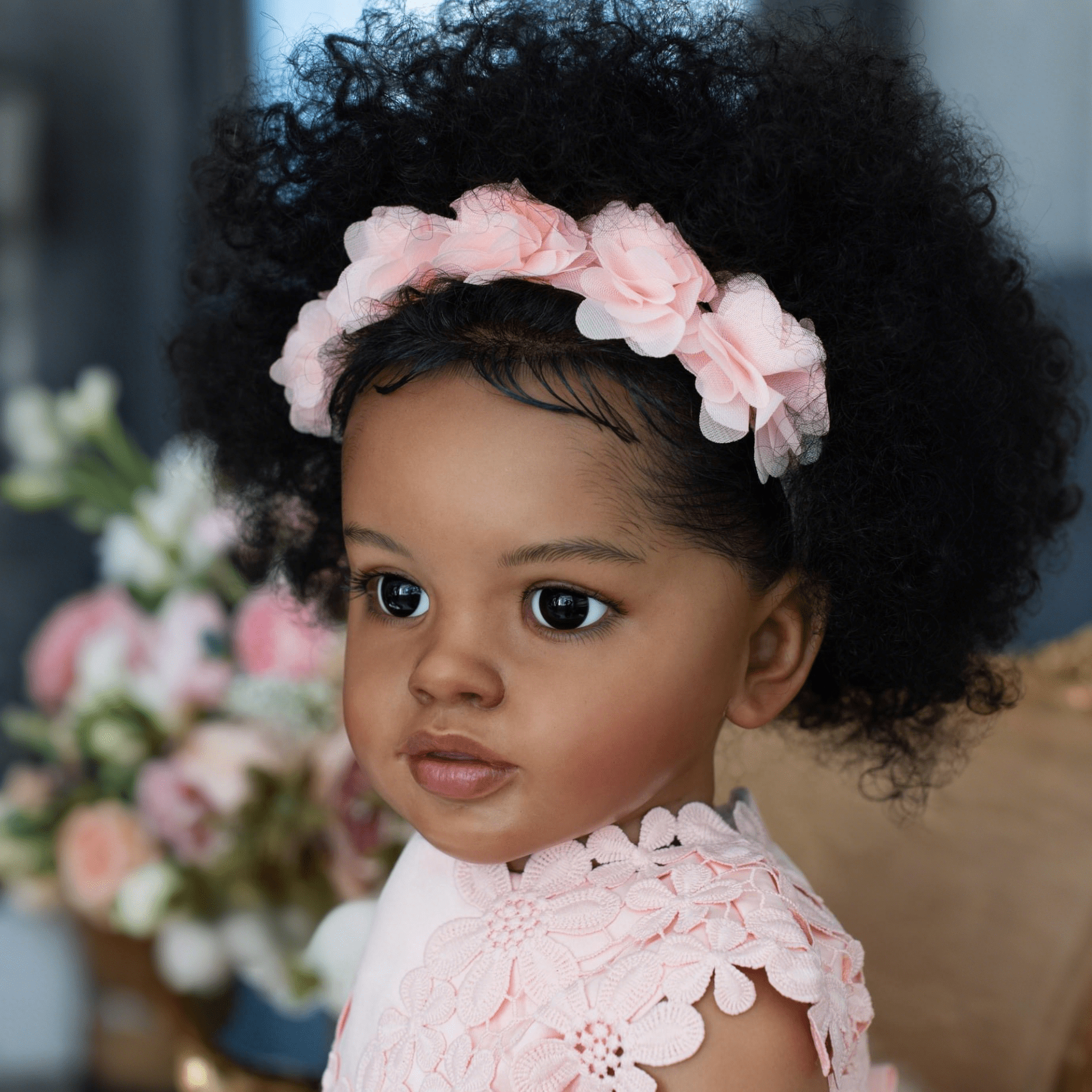 iCradle Reborn Baby Dolls 26inch 66CM Real Looking Reborn Toddler Doll Soft Cloth Body Newborn Baby Doll Soft Vinyl Handrooted Hair Babies Gifts for Kids Age 3+