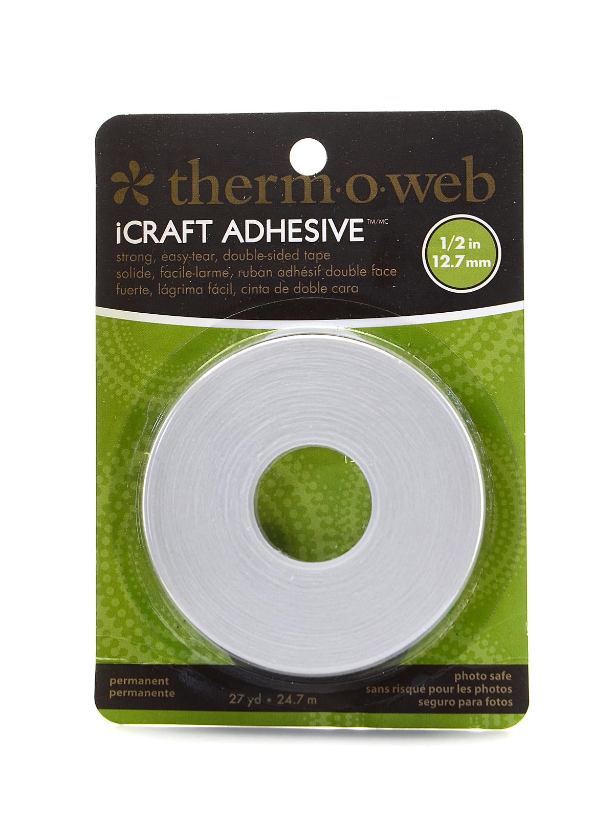 iCraft Easy-Tear Double-Sided Tape 1/2 in. x 25 yd., roll (pack of 6)