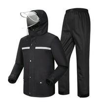 SULAITE Sport coat,Waterproof Rain Suit Men Women Rain rain Suit Rain ...