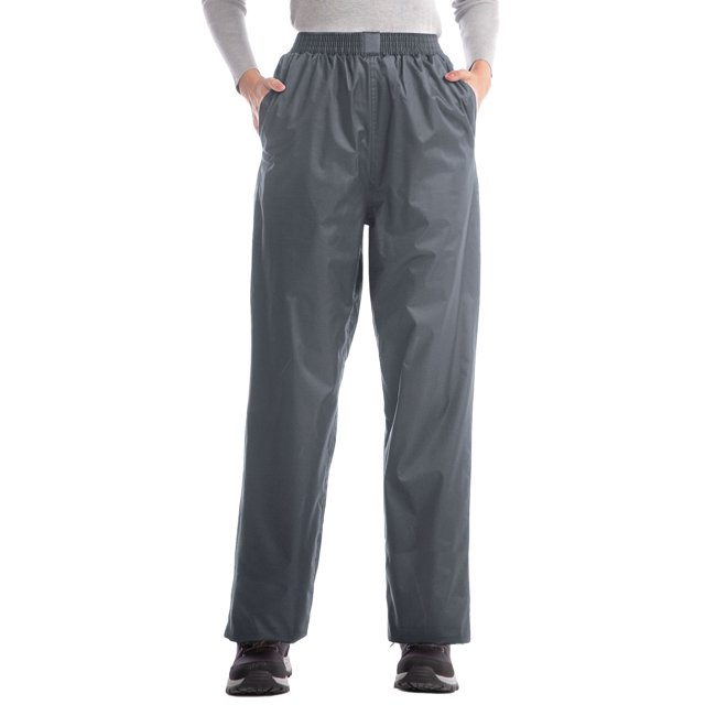 iCreek Women's Rain Pants Waterproof Hiking Pants Windproof Lightweight Over Pants Work Rain Outdoor for Golf, Fishing