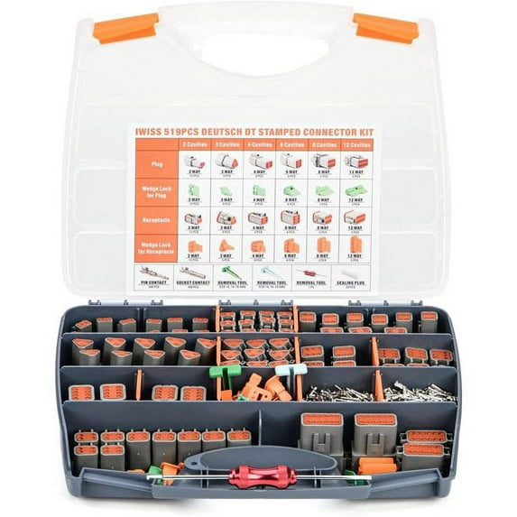 iCrimp Deutsch DT Connector Kit Size16 Automotive Aftermarket Service DT-418KIT